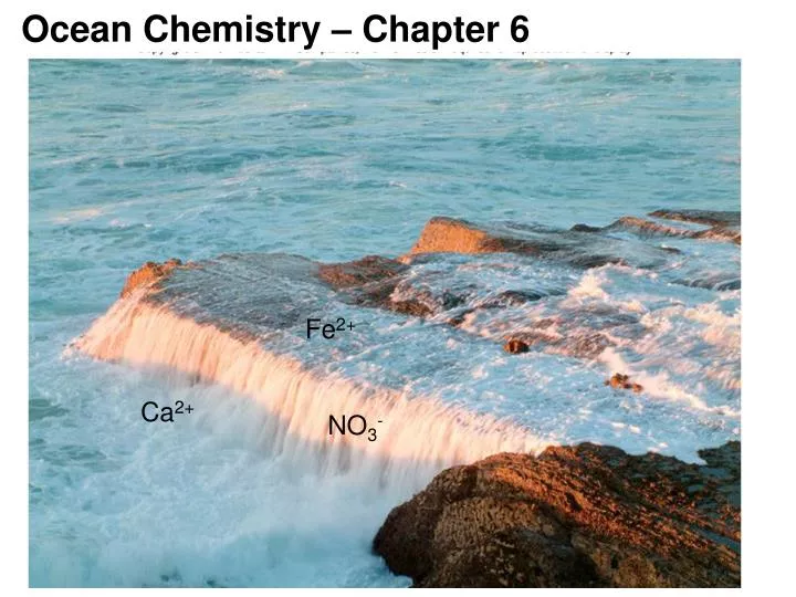 ocean chemistry chapter 6