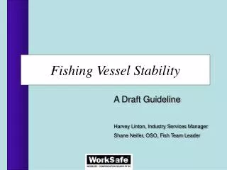 Fishing Vessel Stability