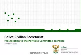 SECRETARIAT OF POLICE