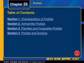 Table of Contents