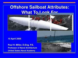 Offshore Sailboat Attributes: What To Look For