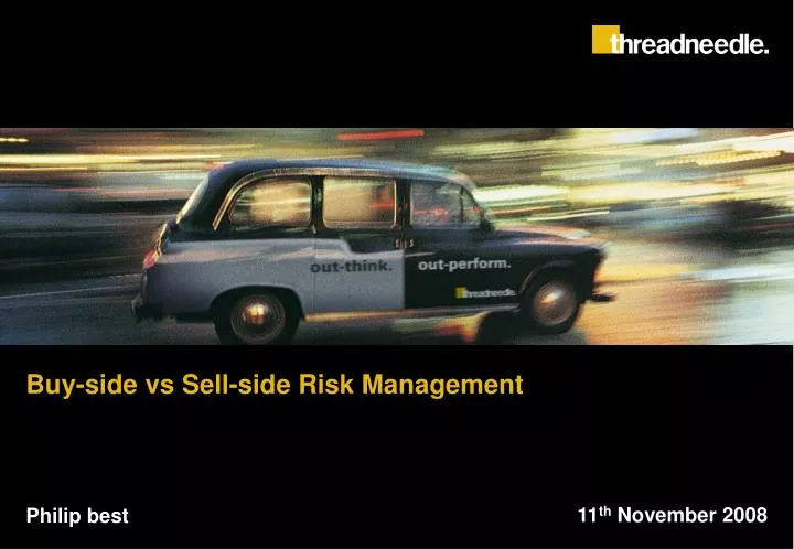 buy side vs sell side risk management