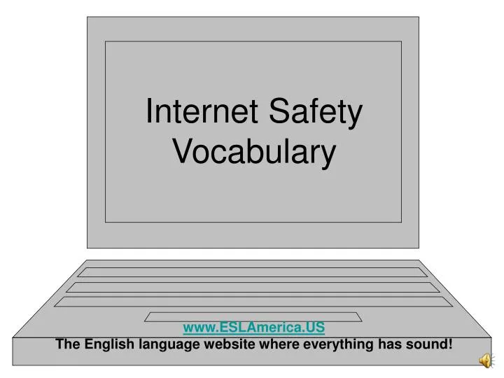internet safety vocabulary