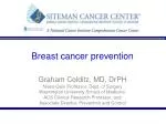 Breast cancer prevention - slide 1