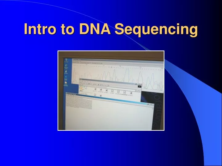 intro to dna sequencing