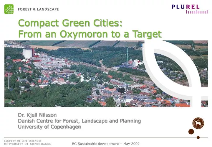 compact green cities from an oxymoron to a target