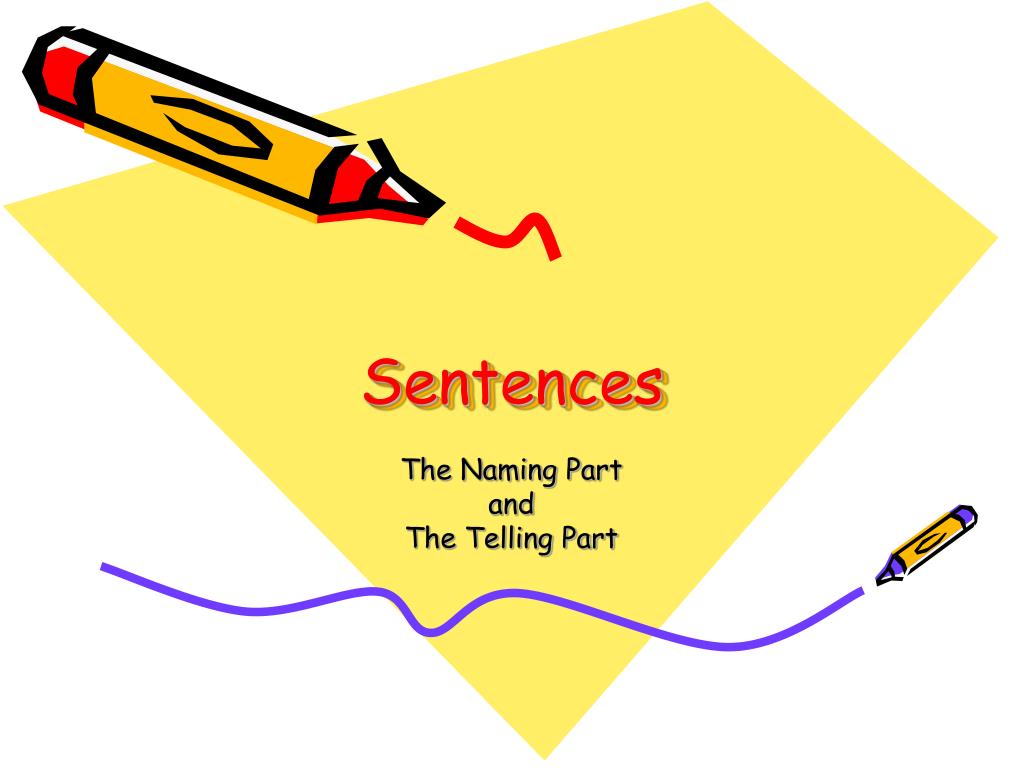 PPT - Sentences PowerPoint Presentation, free download - ID:515338