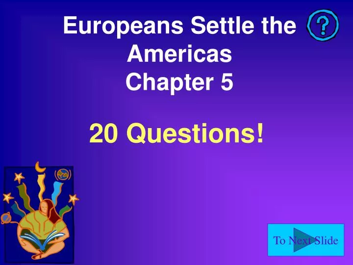 europeans settle the americas chapter 5