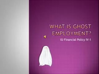 What is Ghost Employment?