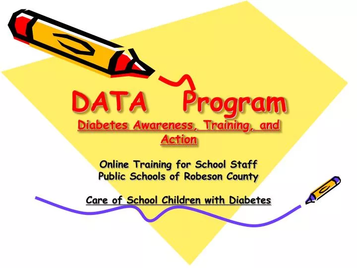 data program diabetes awareness training and action