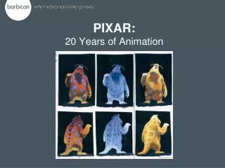 PIXAR: 20 Years of Animation