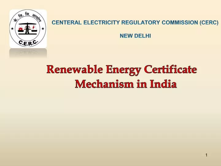 centeral electricity regulatory commission cerc new delhi