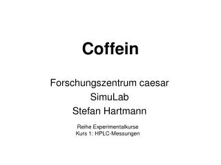 coffein