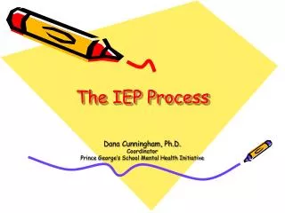The IEP Process