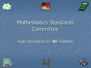 Mathematics Standards Committee
