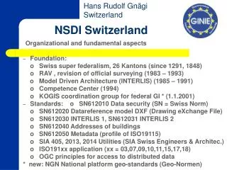 NSDI Switzerland