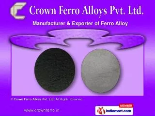Extra High Carbon Ferro Chrome Powder