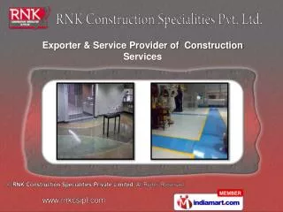 Chemical Waterproofing Services Industrial Flooring Systems