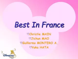 Best In France