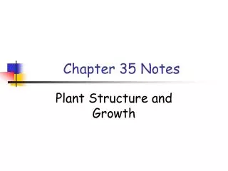 Chapter 35 Notes