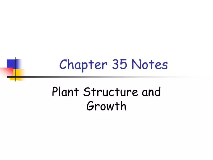 chapter 35 notes