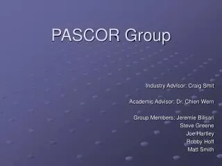 PASCOR Group