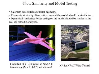 Flow Similarity and Model Testing