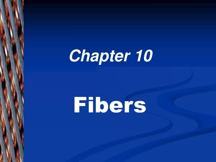 chapter 10 fibers