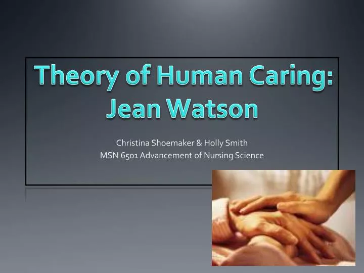 theory of human caring jean watson