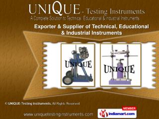 Concrete Testing Instruments & Rock Testing Instruments