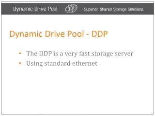 DDP - Dynamic Drive Pool San - How it works