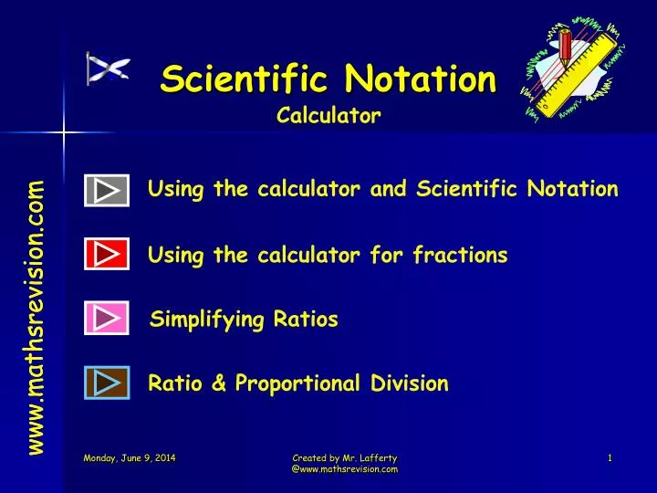 scientific notation