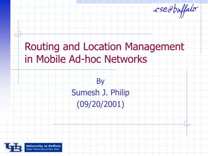 routing and location management in mobile ad hoc networks