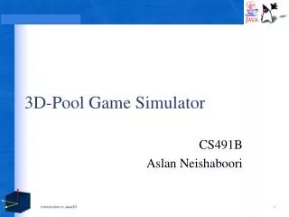 3D-Pool Game Simulator