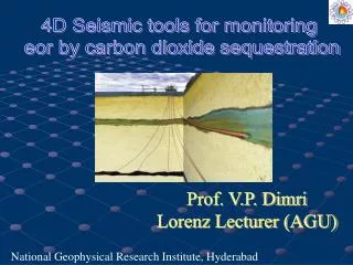 4D Seismic tools for monitoring eor by carbon dioxide sequestration