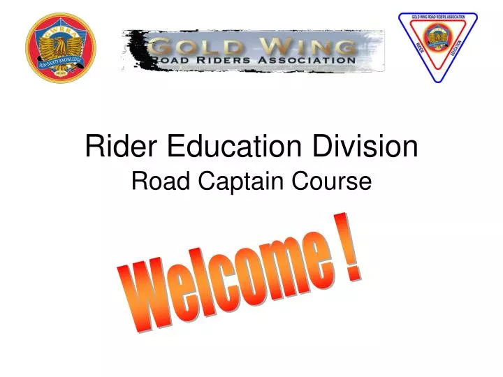 rider education division road captain course