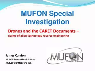 MUFON Special Investigation