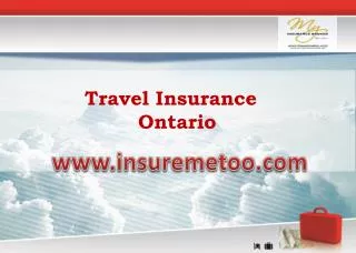 Travel Insurance Broker Ontario