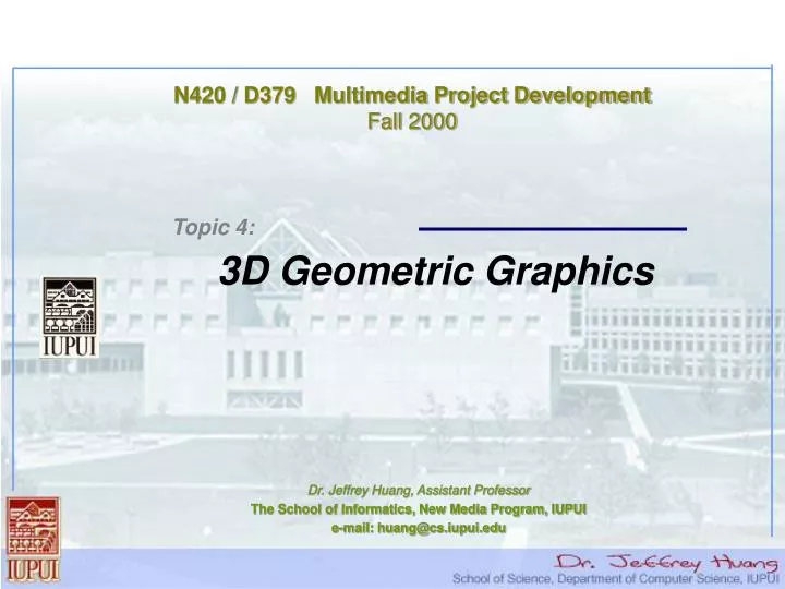 n420 d379 multimedia project development fall 2000