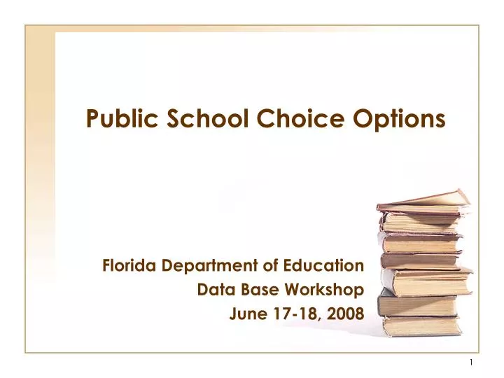 public school choice options