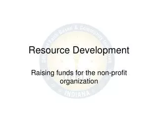 Resource Development