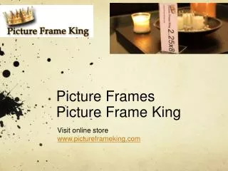 Wholesale Picture Frame Company, Picture Frame King