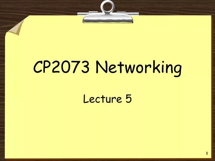 cp2073 networking