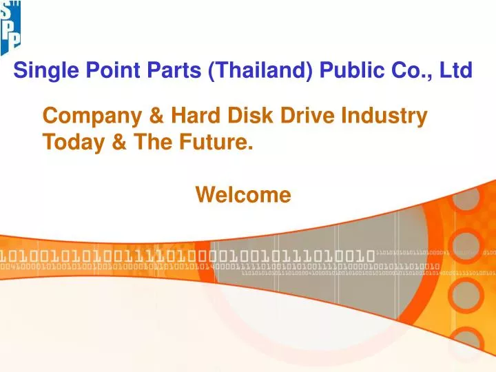 single point parts thailand public co ltd