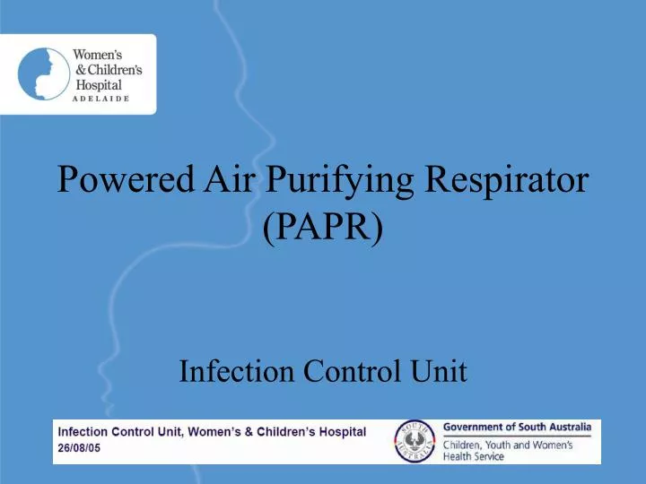 powered air purifying respirator papr