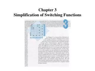 Chapter 3 Simplification of Switching Functions