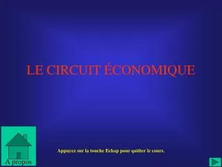 le circuit conomique