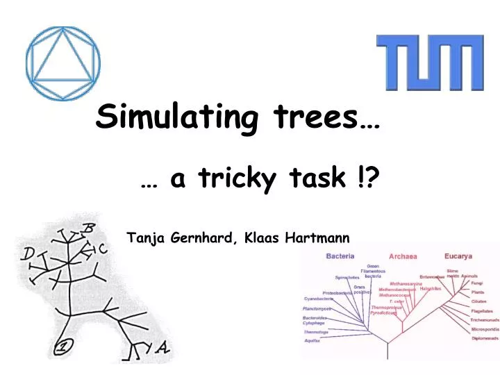 simulating trees