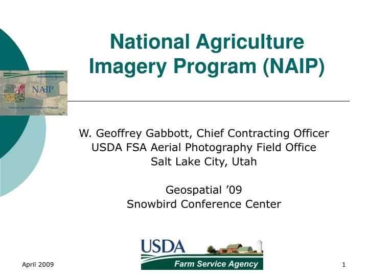 national agriculture imagery program naip