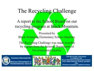 The Recycling Challenge